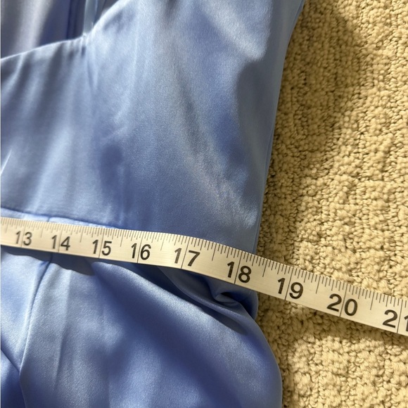 Mac Duggal Strapless Sky Blue Dress - Picture 10 of 10